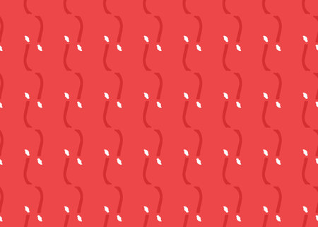 Vector texture background, seamless pattern. Hand drawn, red and white colors.のイラスト素材