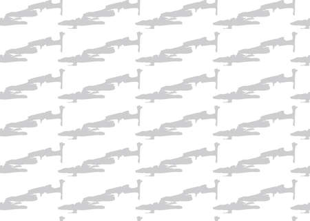 Vector texture background, seamless pattern. Hand drawn, grey and white colors.のイラスト素材