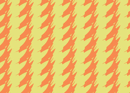 Vector texture background, seamless pattern. Hand drawn, yellow and orange colors.