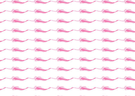 Vector texture background, seamless pattern. Hand drawn, pink and white colors.のイラスト素材