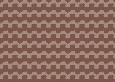 Vector texture background, seamless pattern. Hand drawn and brown colors.のイラスト素材