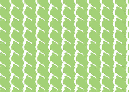 Vector texture background, seamless pattern. Hand drawn, green and white colors.のイラスト素材