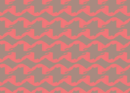 Vector texture background, seamless pattern. Hand drawn, red and brown colors.
