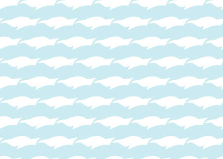 Vector texture background, seamless pattern. Hand drawn, blue and white colors.のイラスト素材