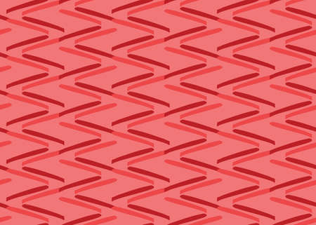 Vector texture background, seamless pattern. Hand drawn and red colors.