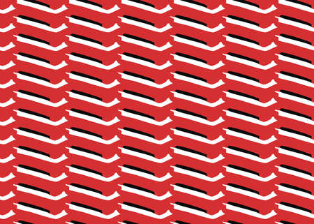 Vector texture background, seamless pattern. Hand drawn, red, black and white colors.