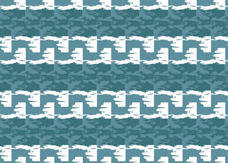 Vector texture background, seamless pattern. Hand drawn, blue and white colors.