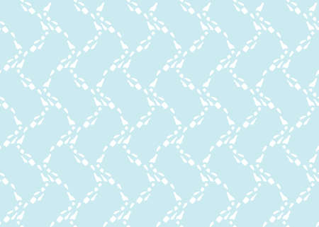 Vector texture background, seamless pattern. Hand drawn, blue and white colors.