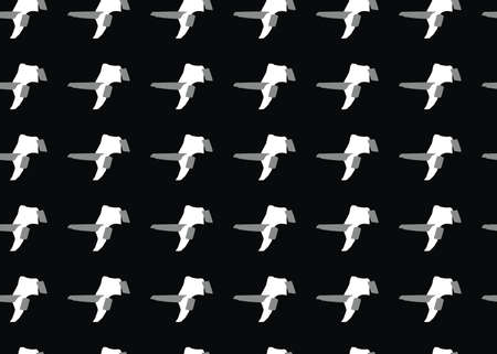 Vector texture background, seamless pattern. Hand drawn, black, grey and white colors.