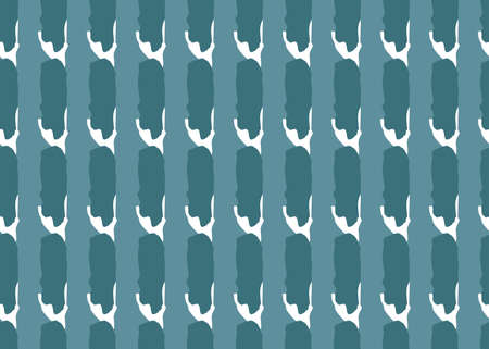 Vector texture background, seamless pattern. Hand drawn, blue and white colors.