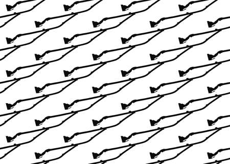 Vector texture background, seamless pattern. Hand drawn, black and white colors.
