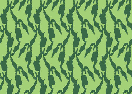 Vector texture background, seamless pattern. Hand drawn and green colors.のイラスト素材