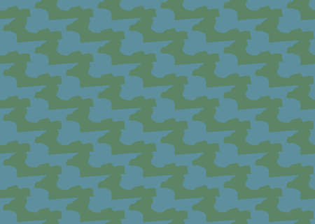 Vector texture background, seamless pattern. Hand drawn, green and blue colors.