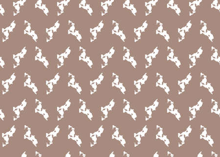 Vector texture background, seamless pattern. Hand drawn, brown and white colors.