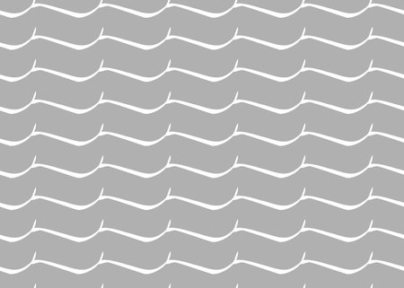 Vector texture background, seamless pattern. Hand drawn, grey and white colors.のイラスト素材