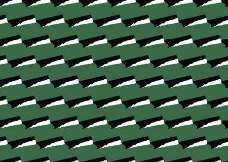 Vector texture background, seamless pattern. Hand drawn, green, white and black colors.のイラスト素材