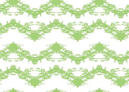 Vector texture background, seamless pattern. Hand drawn, green and white colors.のイラスト素材