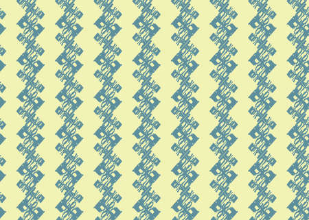 Vector texture background, seamless pattern. Hand drawn, yellow and blue colors.のイラスト素材
