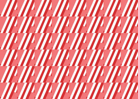 Vector texture background, seamless pattern. Hand drawn, red and white colors.のイラスト素材