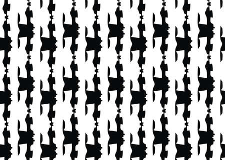 Vector texture background, seamless pattern. Hand drawn, black and white colors.
