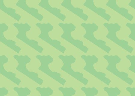 Vector texture background, seamless pattern. Hand drawn and green colors.のイラスト素材