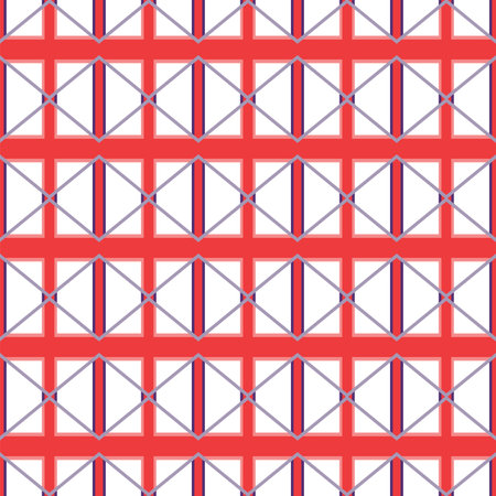 Vector seamless texture background pattern. Geometric and colored.のイラスト素材