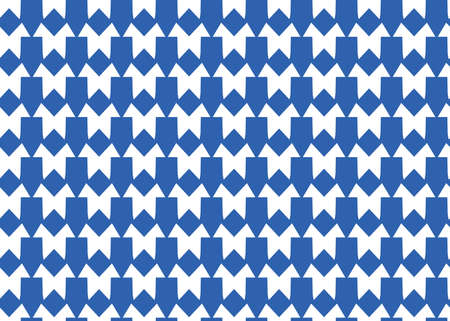 Vector seamless pattern, abstract texture background, repeating tiles in two colors.