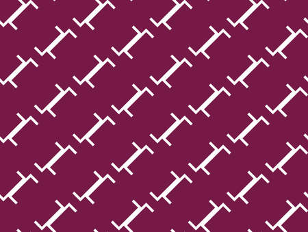 Vector seamless pattern, abstract texture background, repeating tiles in two colors.