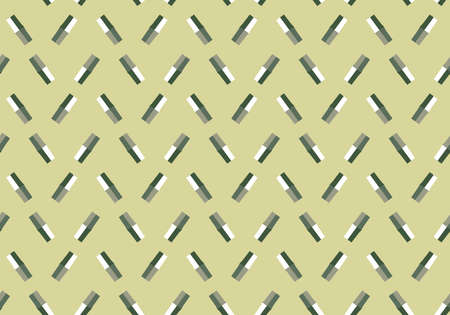 Vector seamless pattern, abstract texture background, repeating tiles in four colors.のイラスト素材