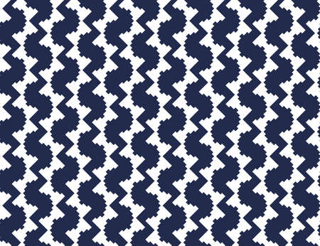 Vector seamless pattern, abstract texture background, repeating tiles in two colors.