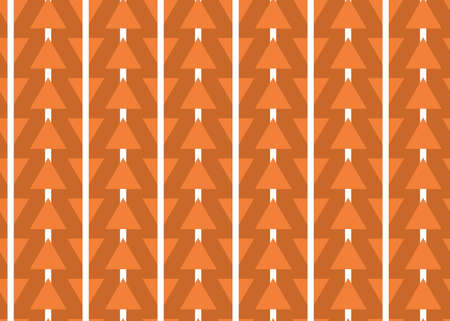 Vector seamless pattern, abstract texture background, repeating tiles in three colors.