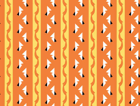 Vector seamless pattern, abstract texture background, repeating tiles in four colors.