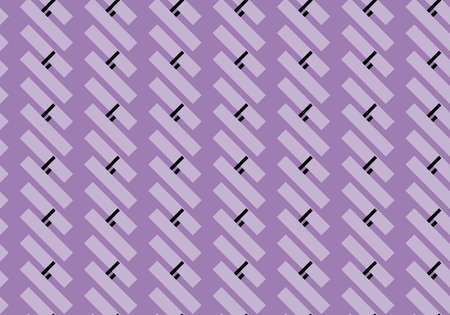 Vector seamless pattern, abstract texture background, repeating tiles in three colors.