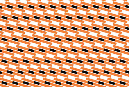 Vector seamless pattern, abstract texture background, repeating tiles in three colors.