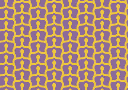 Vector seamless pattern, abstract texture background, repeating tiles in two colors.