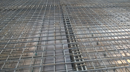 Metal fittings for pouring cement mortarの写真素材