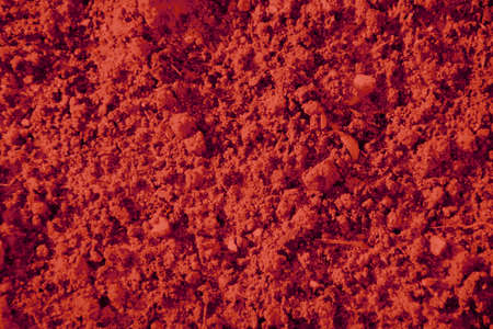 Red, abstract background of loose surface.の写真素材