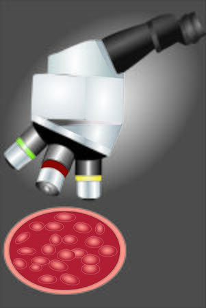 Microscopeのイラスト素材