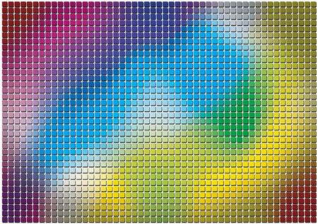 colorful squares forming an abstract background patternのイラスト素材