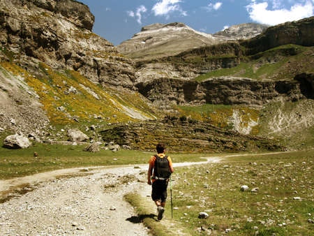Trekkingの写真素材