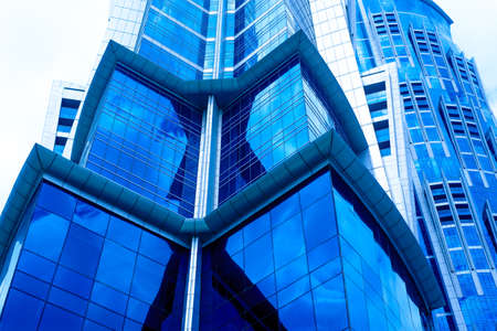 Blue Buildingのeditorial素材