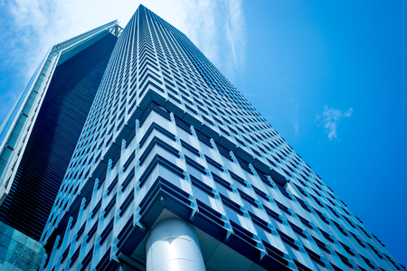 Corporate building to skyのeditorial素材