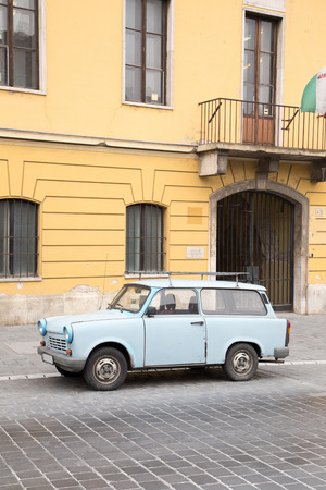 Old car in Budapestのeditorial素材