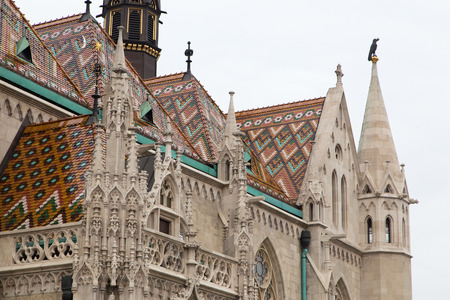 Matthias Church roofのeditorial素材