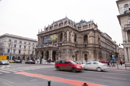 Hungarian Opera House - Budapestのeditorial素材