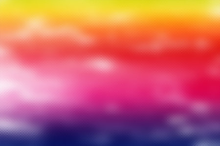 abstract colored background with bokeh defocused lights and shadowの写真素材