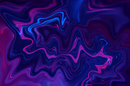 abstract background with a psychedelic pattern of blue and purple colors.