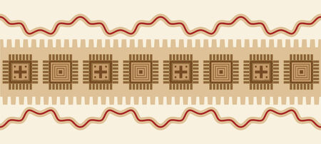 ornamental pattern design, illustrationのイラスト素材