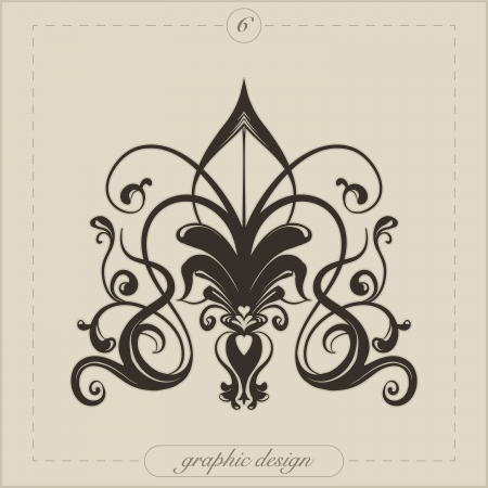Design element for decorations  のイラスト素材