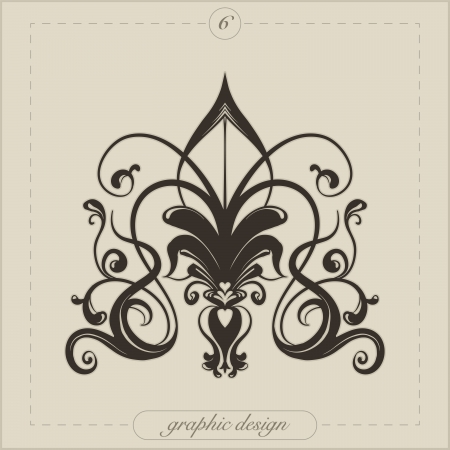 Illustration for Design element for decorations   - Royalty Free Image